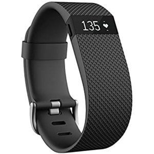 Fitbit Charge HR Wireless Activity Wristband (Black, Large) BRAND NEW!